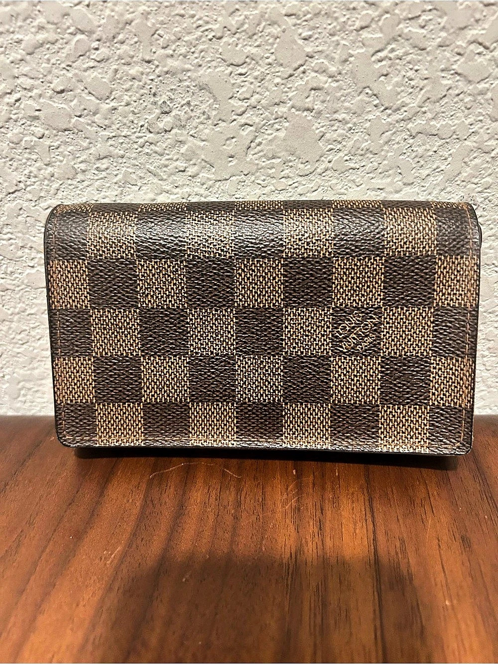 Louis Vuitton Damier Ebene Tresor Wallet